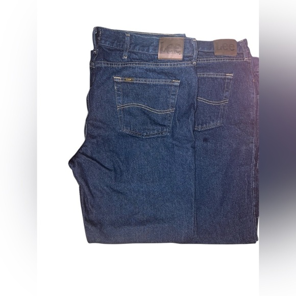 Lee Other - 2 Pairs Men’s Lee Jeans Dark Wash Size 42x32